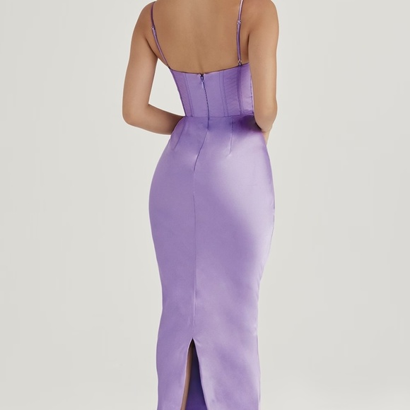House of CB Charmaine Corset Dress | Lavender - Picture 2 of 6